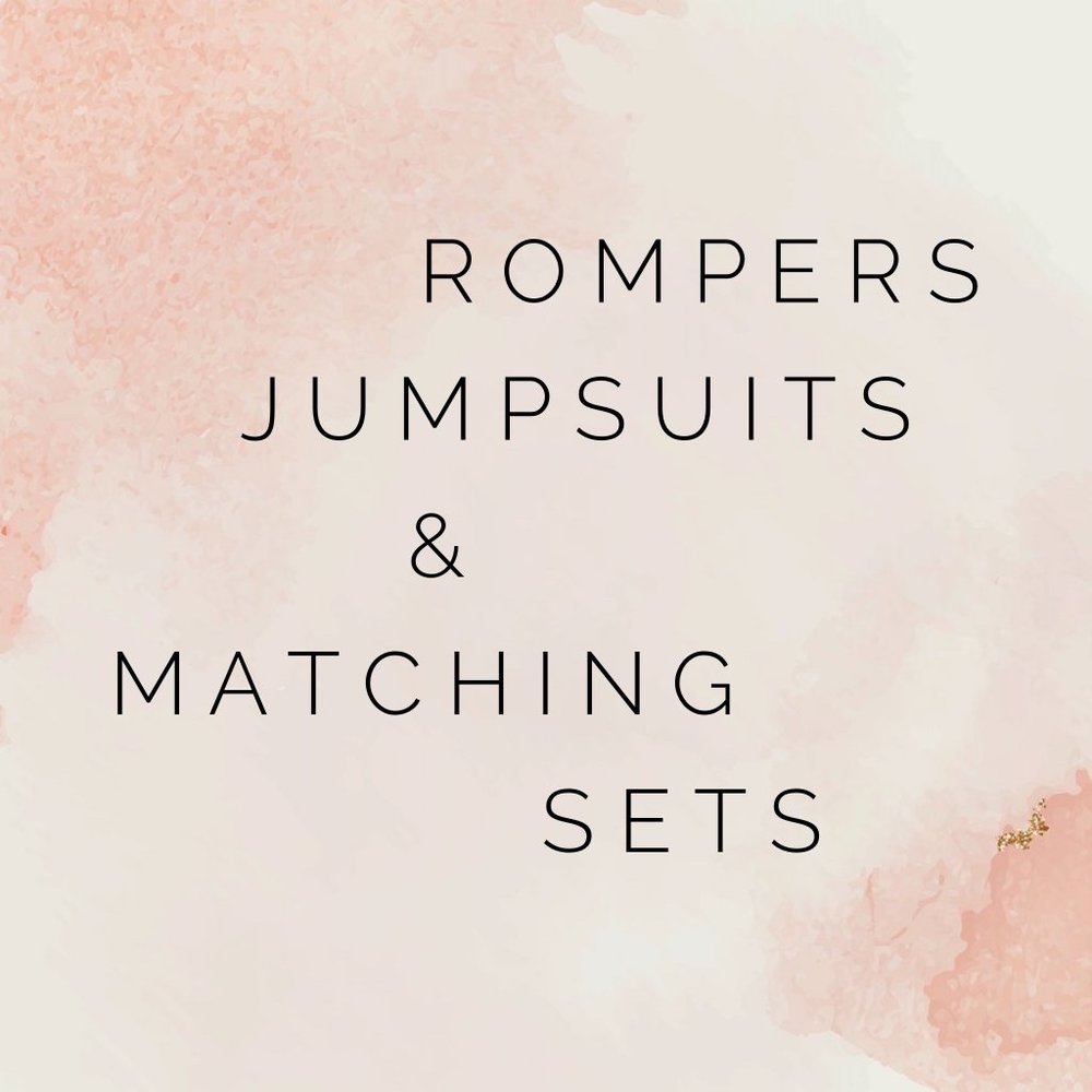 Rompers, Jumpsuits & Matching Sets